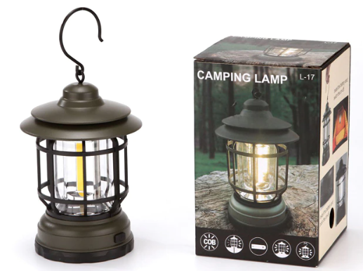 Lampa de camping l-17 cob 300 lumeni